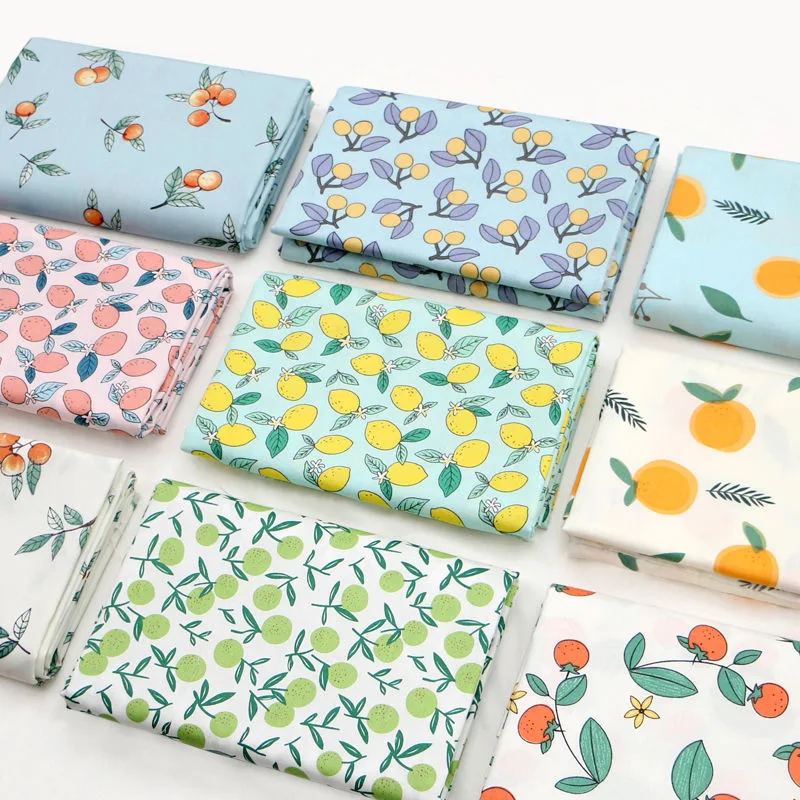 180gsm cartoon Woven 100 cotton Twill Fabric Stock  baby clothes twill bed sheet quilt cover fabric