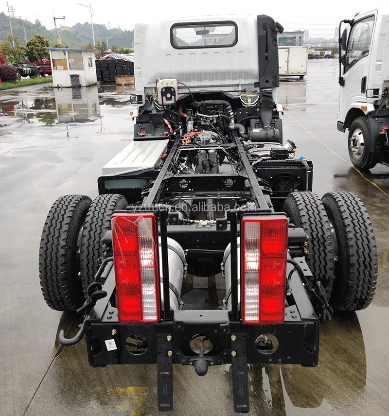 New Energy Pure Electric Truck Cargo 3/5Ton Green Electric Truck Chassis For Sale