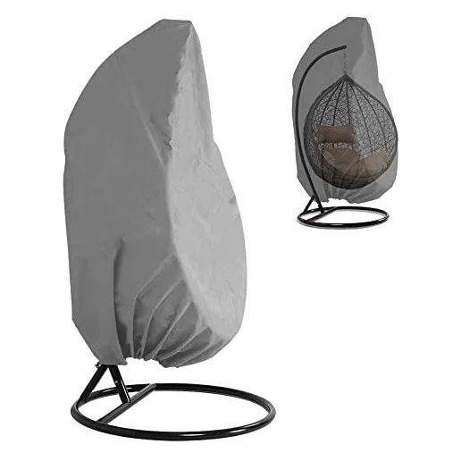 
OEM Waterproof Patio Hanging Chair Cover Oxford Fabric Heavy Duty Swing Chair Covers Garden Furniture Protective Cover 