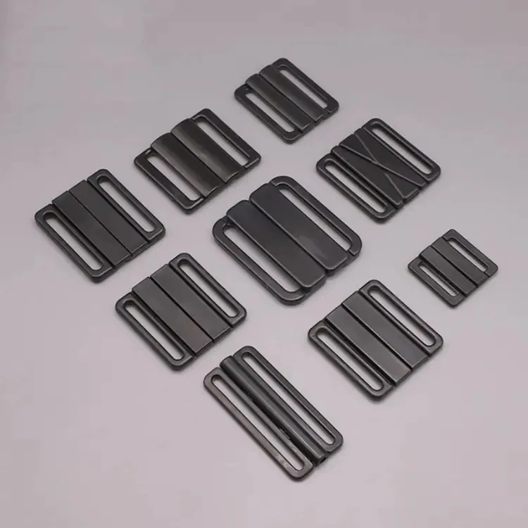 Factory direct sale White Black Clear Plastic Clasps Lingerie Accessory Sewing Bikini Bra Clasps Closure Hook & Clasp Fasteners