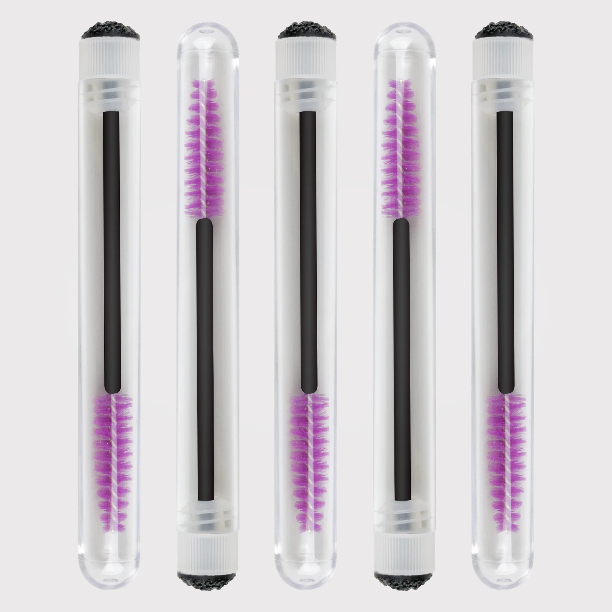 Comelylash Disposable Makeup Mini Brushes Eyelash Extension Applicator Eyebrow Silicone brushes Lash Separating Tools Mascara Wands