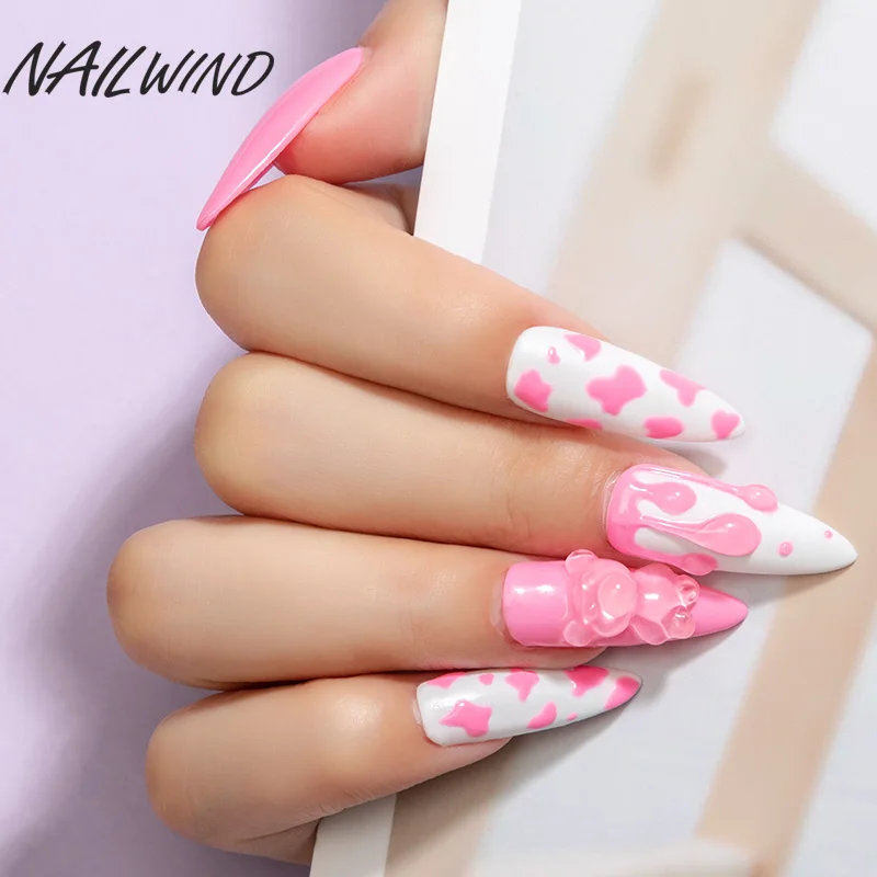 NAILWIND пользовательский пластиковый флакон 60 цветов Гель-лак для ногтей Полупостоянный oem 8 мл отмачиваемая УФ светодиодная
