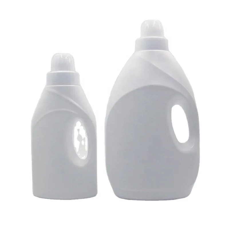High quality Factory price custom empty hdpe plastic 1000ml 2000ml 3000ml 1L 2L 3L liquid laundry detergent bottle