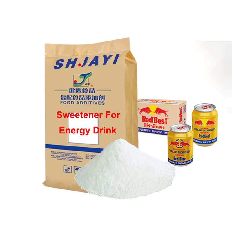 100 Times Food Sweetener Sodium Cyclamate Powder E952 Cyclamate Supplier For Red Blue Flavor Energy Drinks Beverage Formula
