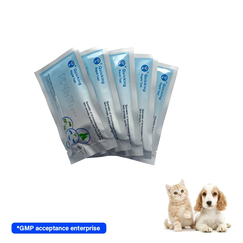 Canine rabies ag lateral flow assay kit test of dog/veterinary diagnostic strip