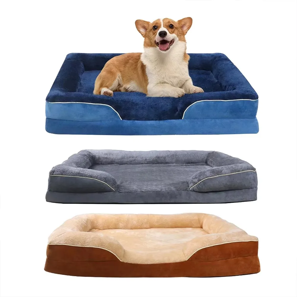 Living Room Medium Large Extra Large Dog Bed Removable Washable Memory Foam Orthopedic Dog Bed