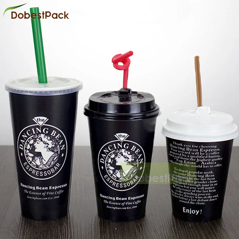 
Various size custom logo vending single wall hot drink paper cup 