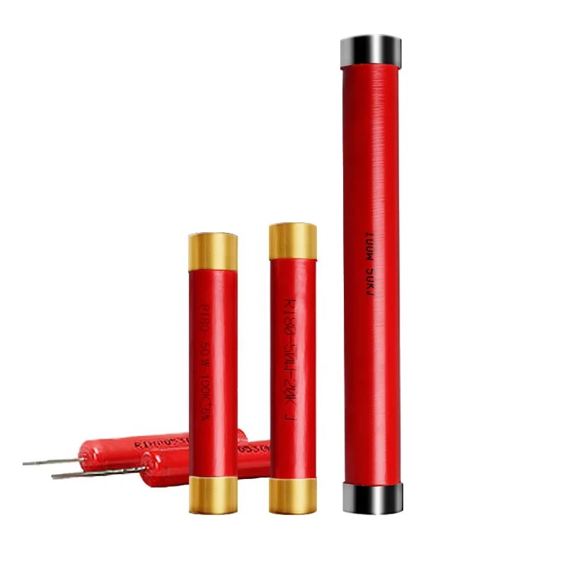 high voltage 5W 10W 50W 100W 500W 100W non-inductive resistor