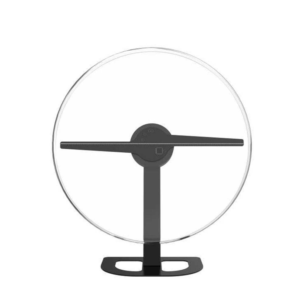 Шэньчжэнь Технология 32 см 3d Голограмма Вентилятор рекламный проигрыватель витрина с внешней крышкой