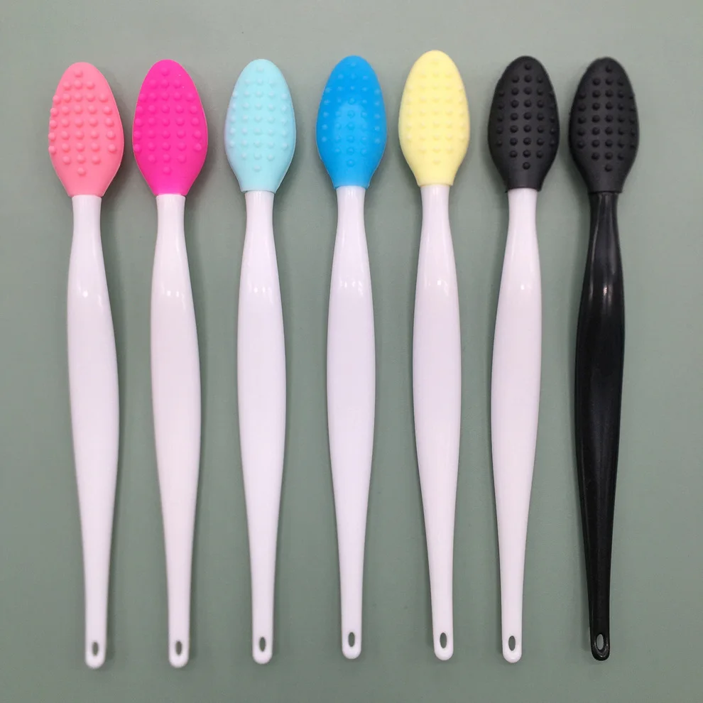Silicone Blackhead Cleaning Brush Exfoliating Lip Brush Lip Brush Tool Wholesale in Stock
