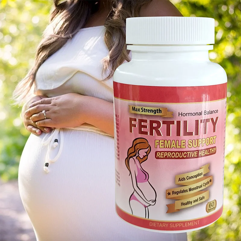Female Fertility Tablet Organic Cleaning Womb Herbs Pills Detox Fertility Capsule For Women Having Baby
