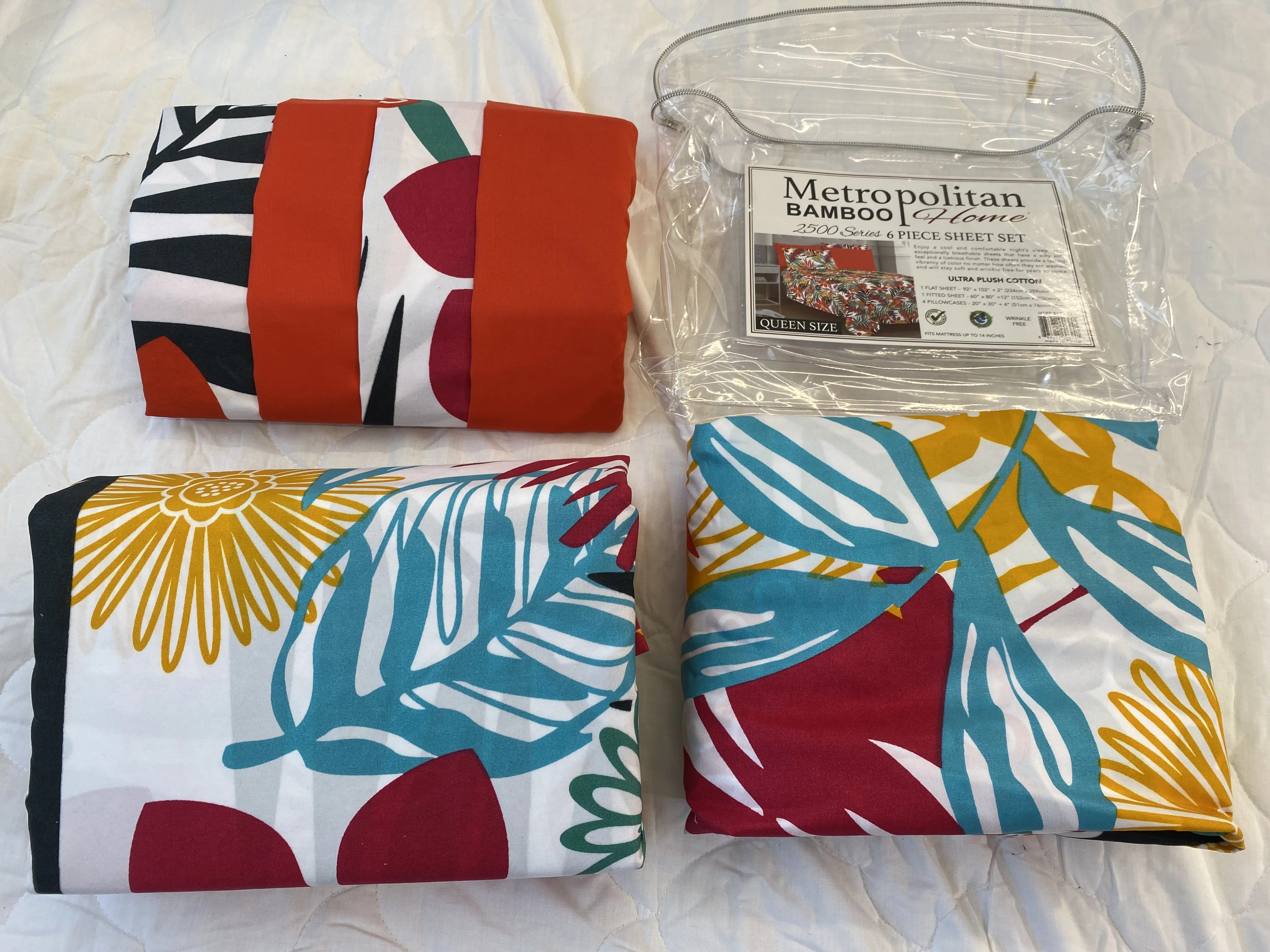 100% polyester Soft Brushed 90gsm Microfiber Extra Deep Pocket Pleated Sheet Se 6pc bedsheet set  king size