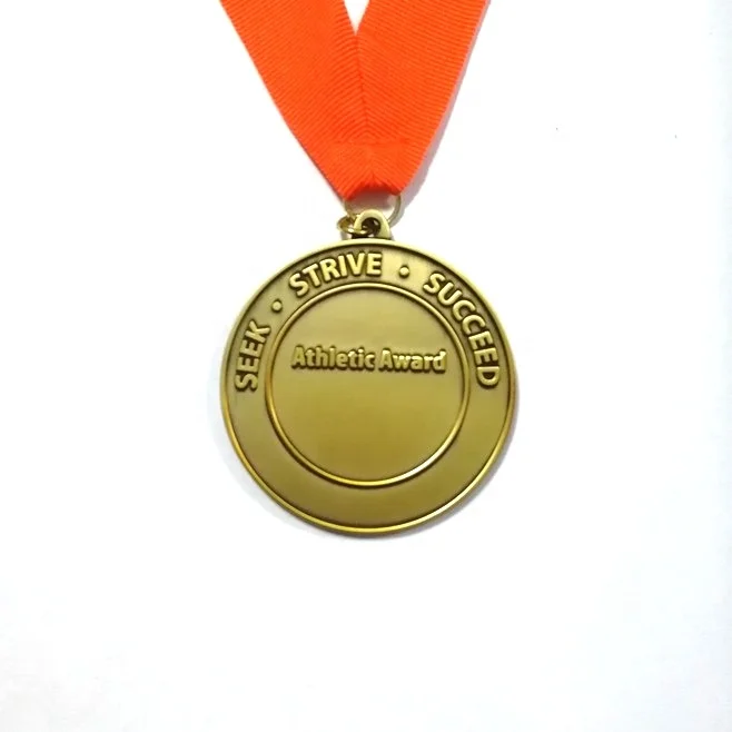 High quality custom zinc alloy sports running awards metal medal