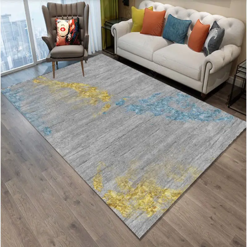 Non-Slip Absorbs Soft Microfiber Cashmere Large Cotton Scraper Pet Mat Low-Profile Entrance Rug for Bedroom Living room Rug