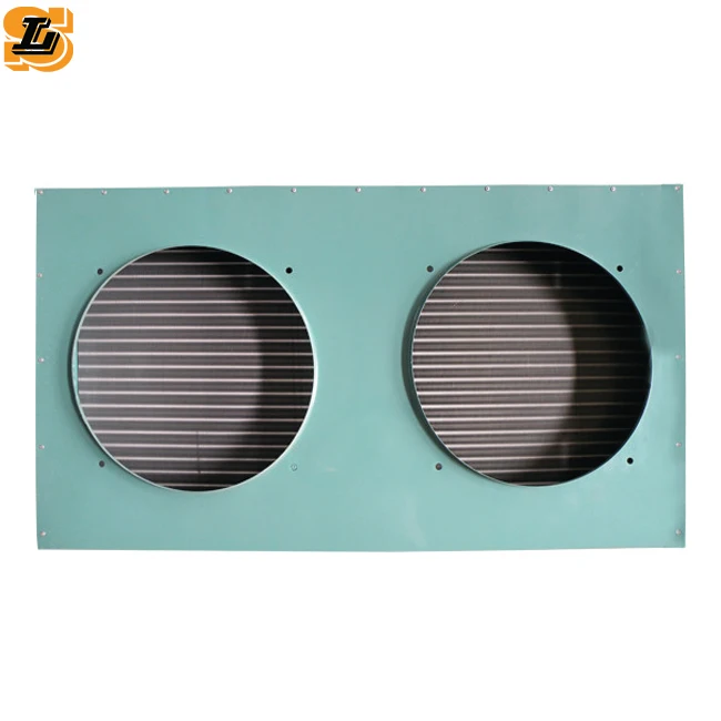 Shanghai shenglin high quality EVI air source heat pump copper tube evaporator