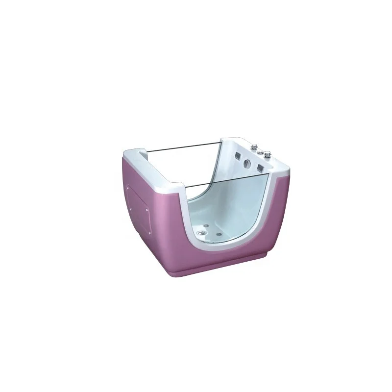 K-BB002 Small acrylic air bubble colorful massage baby spa bathtub children bath