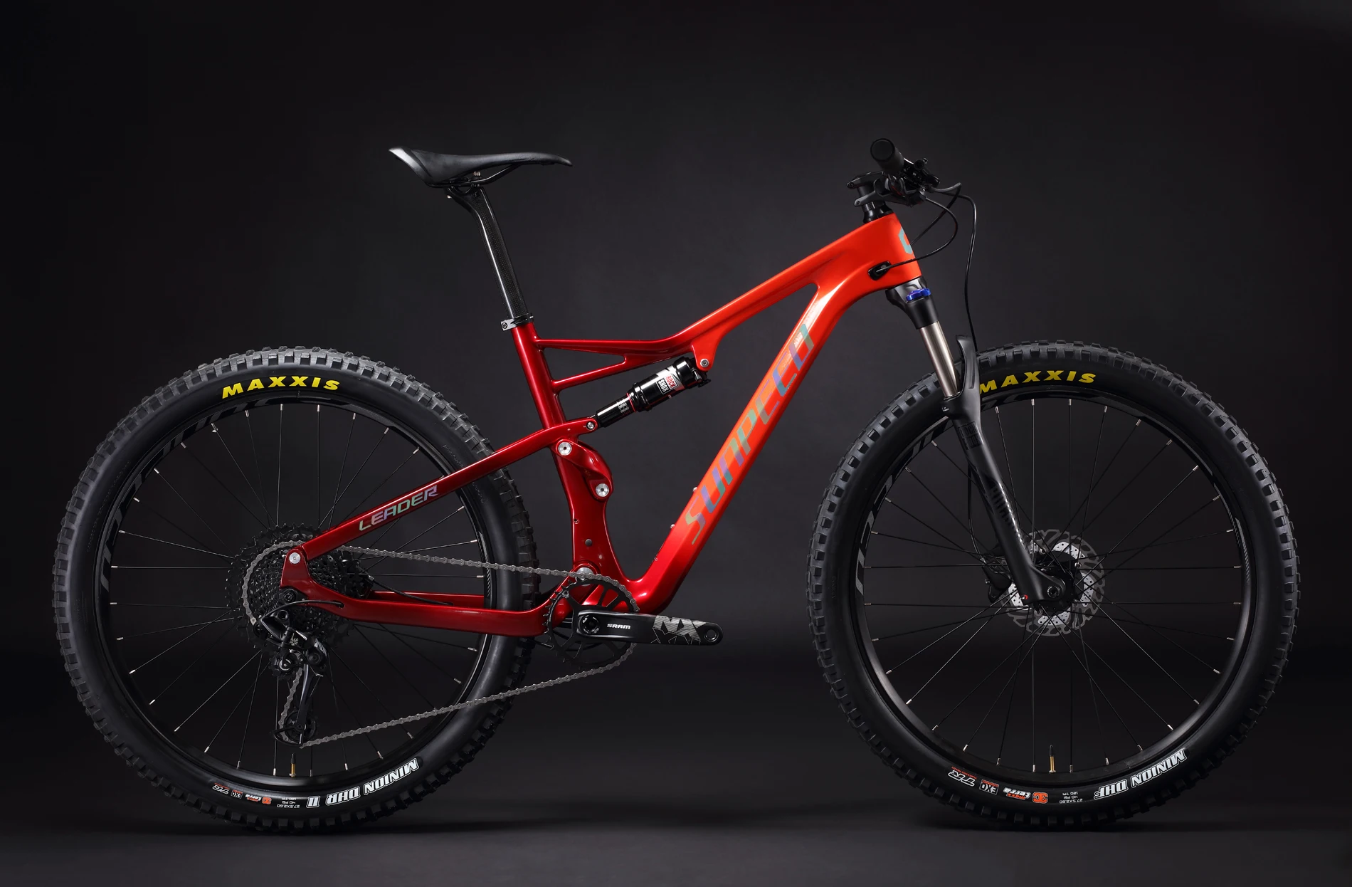  SUNPEED mtb углеродная рама 29er горный велосипед полная подвеска Мужской углеродное волокно