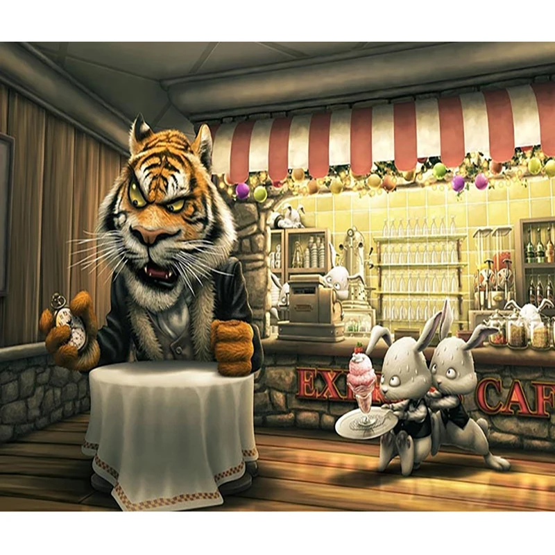 
Animals Diamond Painting Full Square/Round 5D DIY Diamond Painting Dog Cat Tiger peacock Lion Diamond Paintings Art Home Decor 