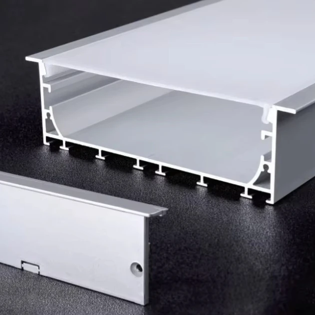 SDW12040A Opal Diffuser Aluminum Profile Surface and Recessed LED Ceiling Light 120x40mm
