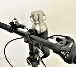 Hot sale Outdoor Cycling Bike Coffee Cup Holder Bicycle Water Bottle Holder Leather Kettle Package Handlebar Bag