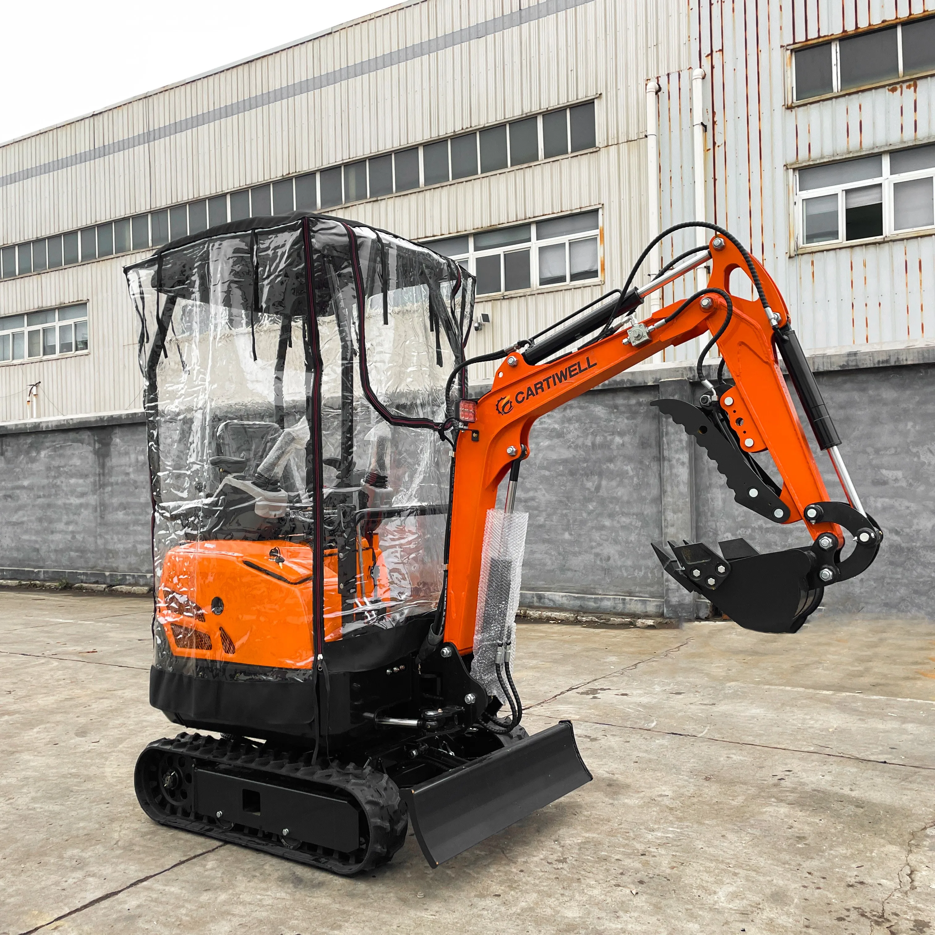 Бесплатная доставка мини-экскаватор EPA Mini pelle Kubota миниатюрный экскаватор 1 тонный гусеничный цены