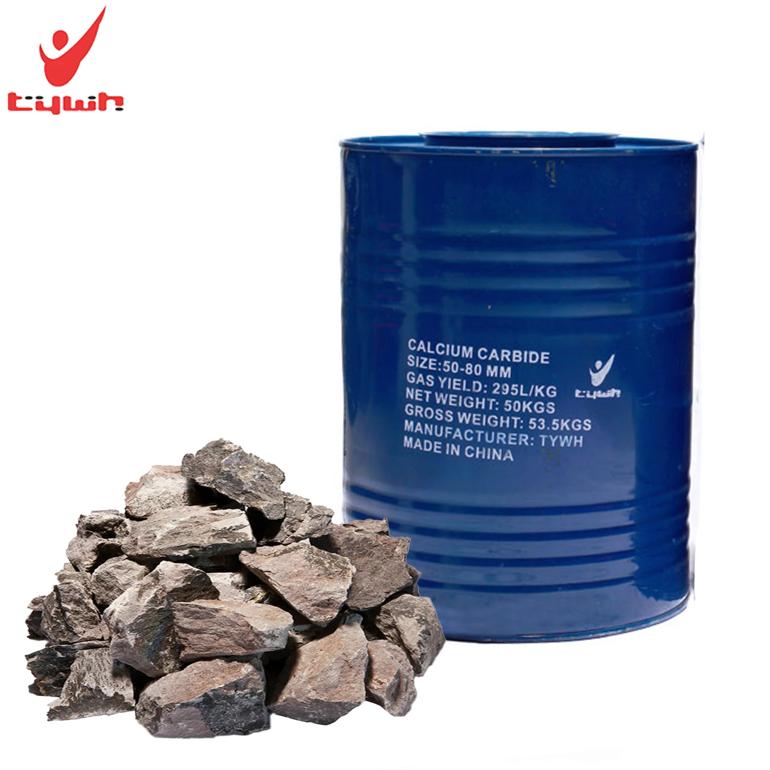 China Suppliers Competitive Price High-yield Inorganic 50-80mm CaC2 Calcium Carbide