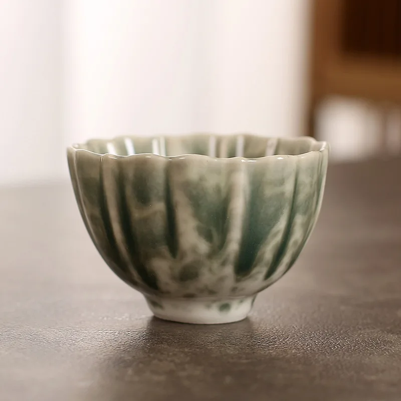 100ML Japanese Style Ceramic Clay Tea Service Arabic Espresso Coffee Cup Chinese Kung Fu Tea Water Cups