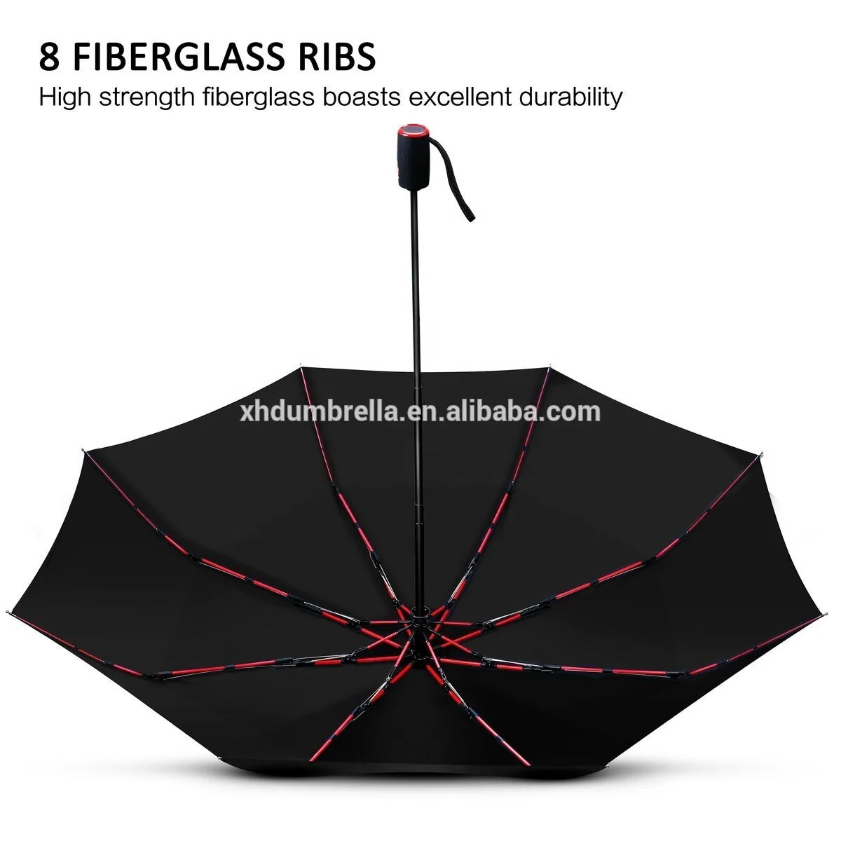 new fashion compact travel 3 fold automatic umbrella for gift umbrella