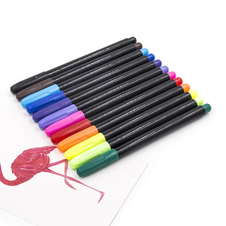 OEM colorful washable fabric markers  permanent waterproof fabric marker pens Perfect for DIY Writing on Clothing