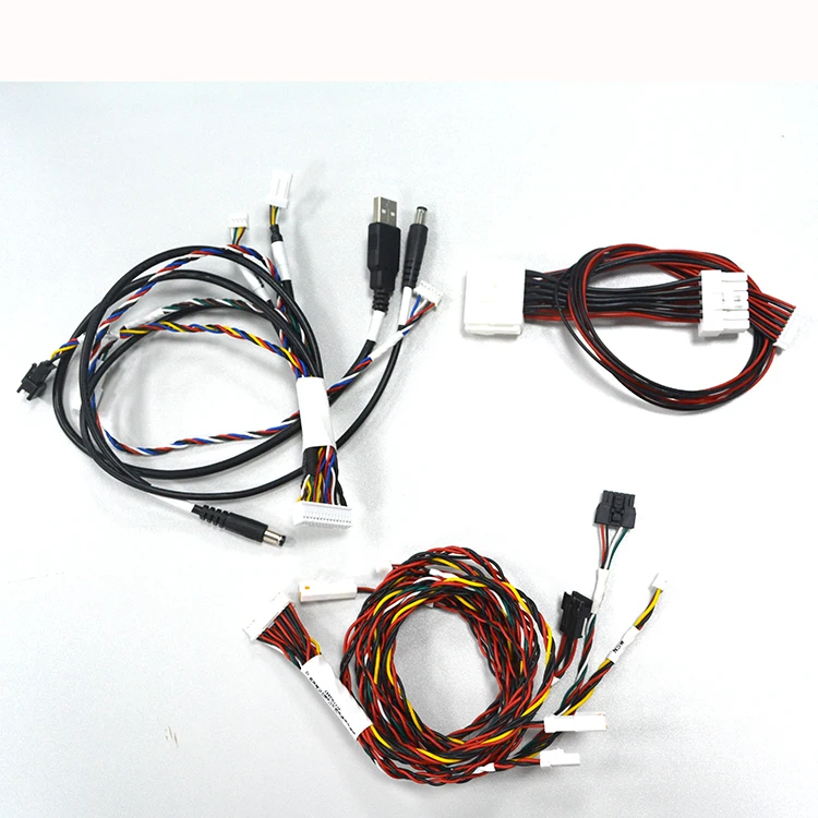 OEM factory all kinds of cable harness manufacturer with molex , jst , amp , te connector