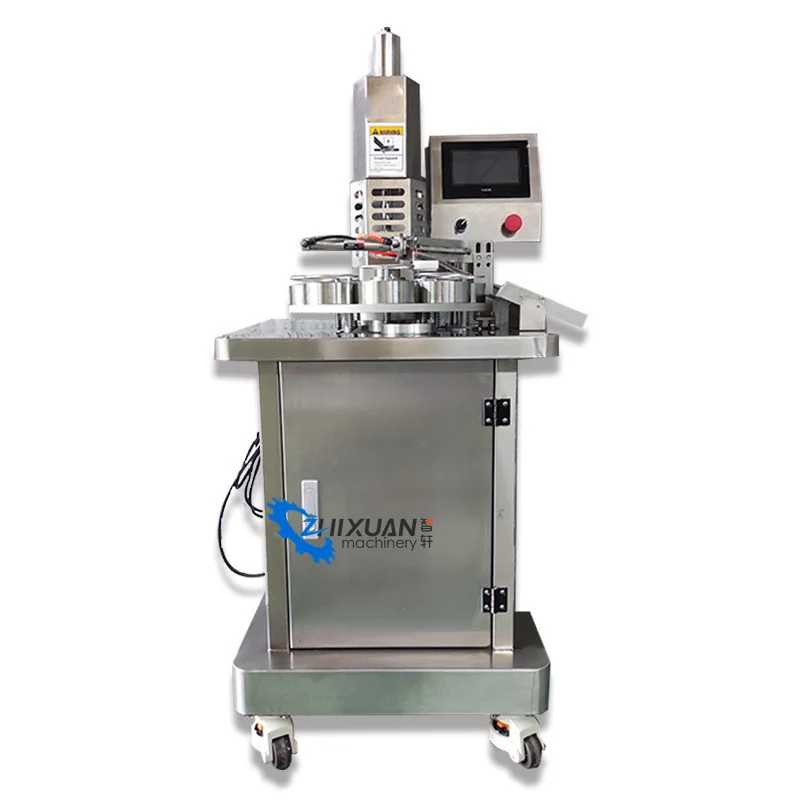 High Efficiency Flaky Creamy Portuguese Custard Egg Tart Egg Tart Shell Machine Electric Egg Tart Forming Machine for Sale