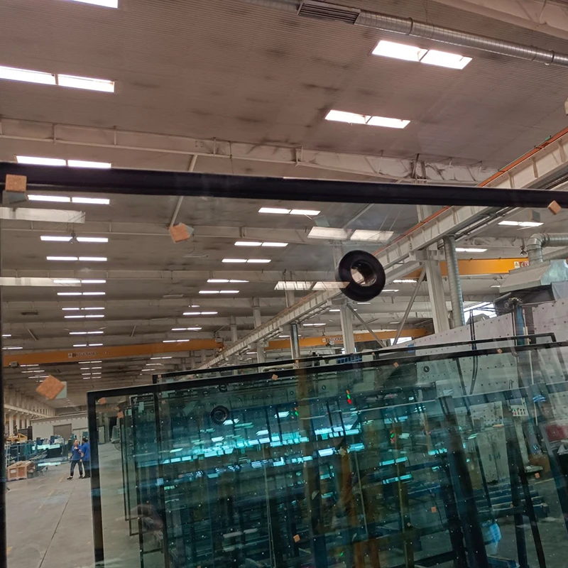 Jumbo Size Flat/Curved 4sg Tpss Window Hollow Glass Reflective/Tempered/Laminated/Argon/Low-E, with Silkscreen or Digit Printing