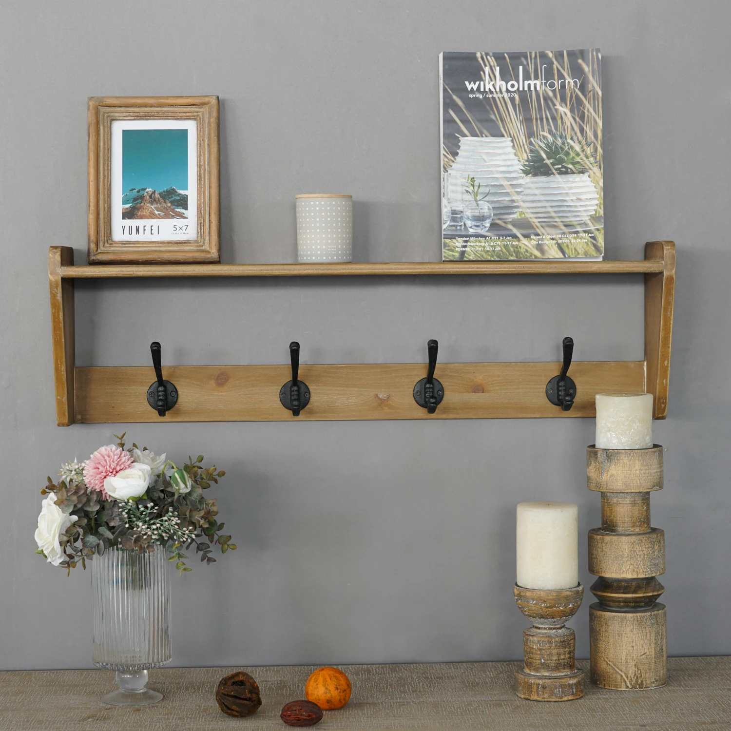 YUNFEI Wall entryway coat hook