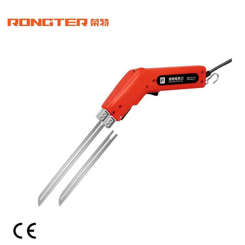 RONGTER High Cost Performance Foam Hot Knife Cutter 150 and 200mm Blade Handheld Hot Knife
