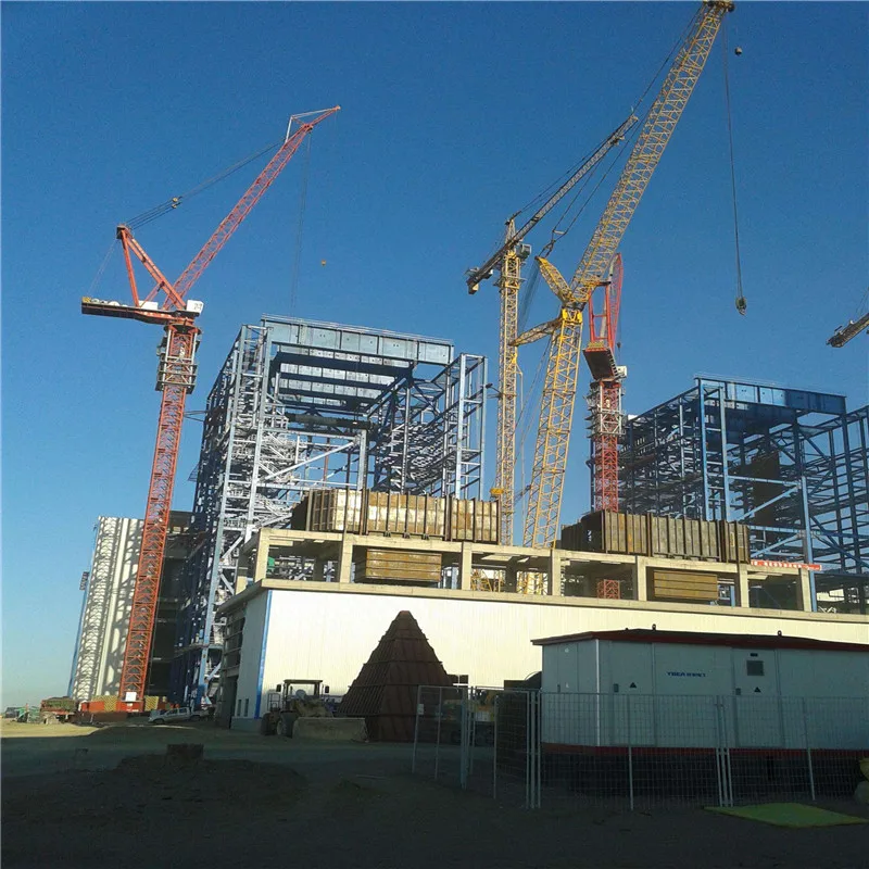 china tower crane 25 ton tower crane D500 hammerhead popular  electric  hotsale  tower crane