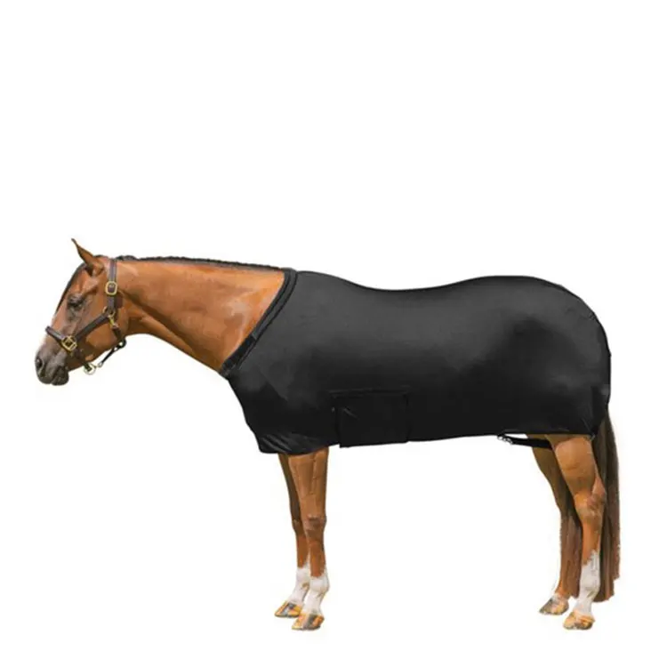 Прочный легкий комбинированный ковер с отверстием для лошадей с накидкой на шею и хвост живота