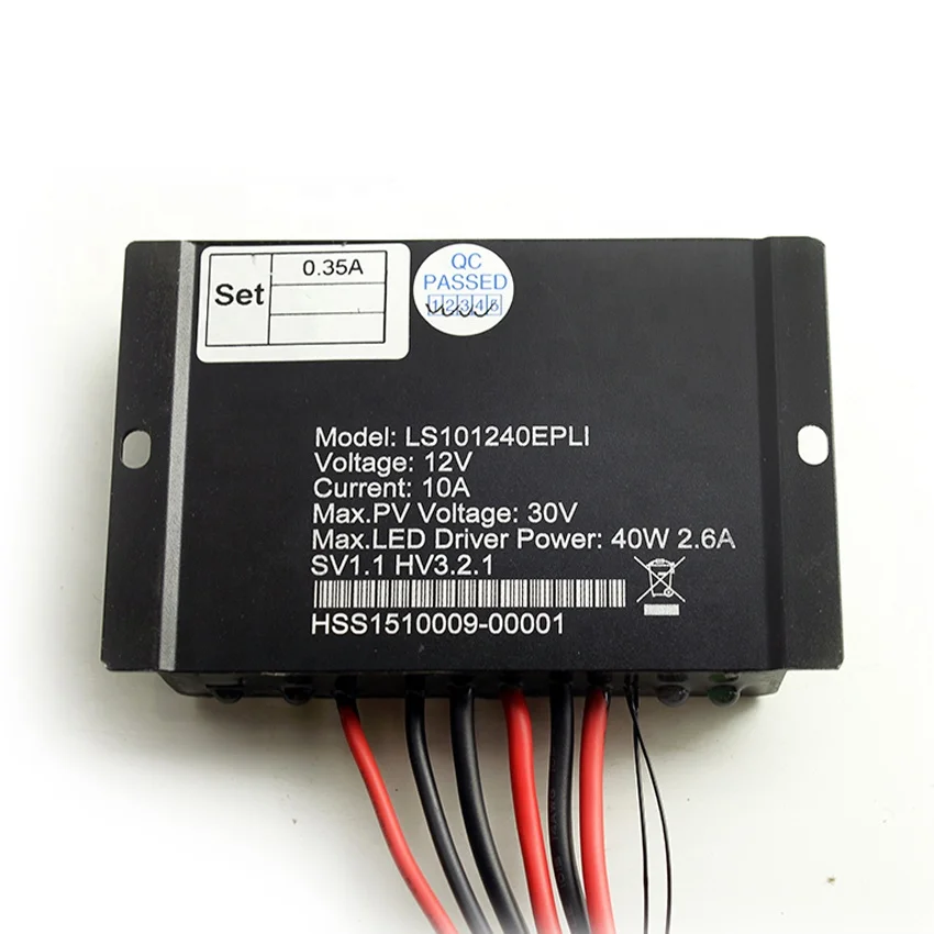 LS102460EPLI 12V/24V APP control10A CE ROHS Solar Charge Controller price
