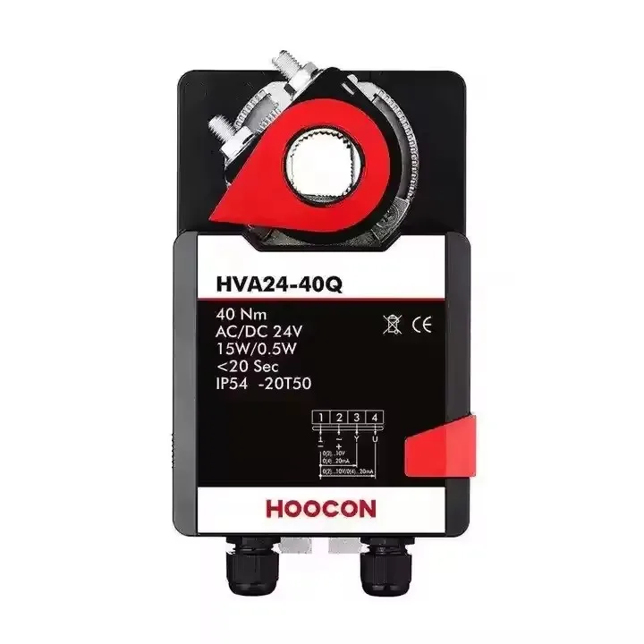 Professional HVAC System Fast Running Damper Actuator for Air Damper 40Nm Actuators