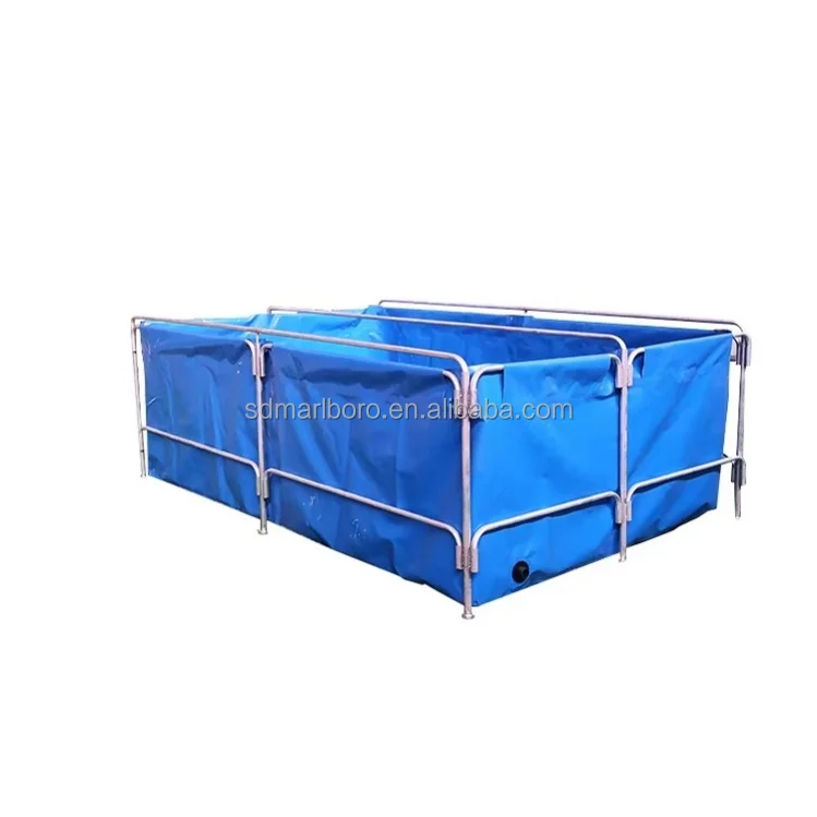 SDM Agricultural Equipment Fish Pond Plastic Square Shape Fish Farming Tank Manufacturer