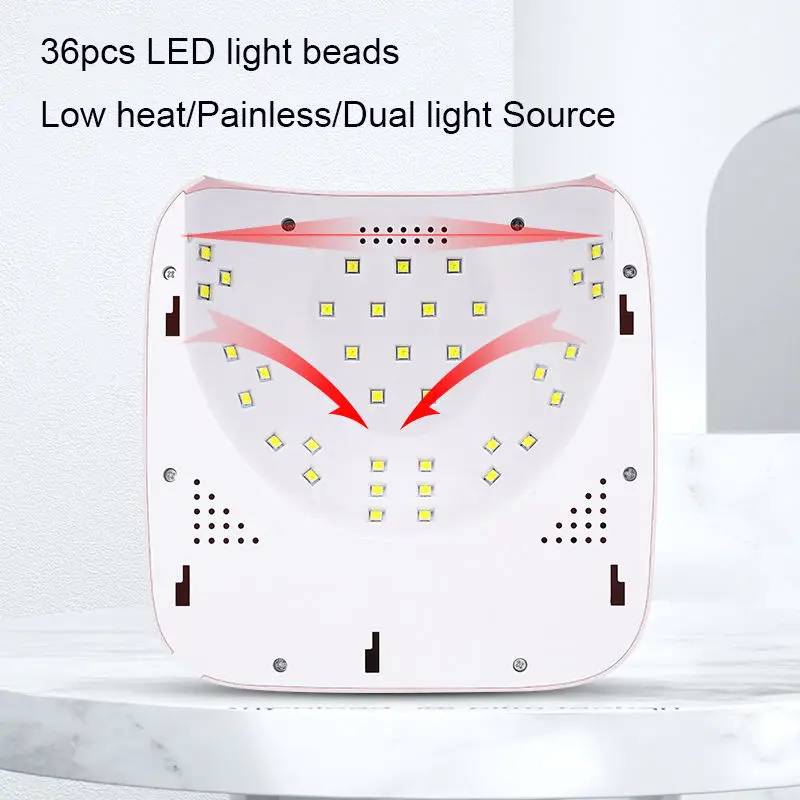 Ultra UV Rechargeable and Non-Rechargeable Nail Dryer 72W Wireless Gel Polish Lamp the Nail Dryer