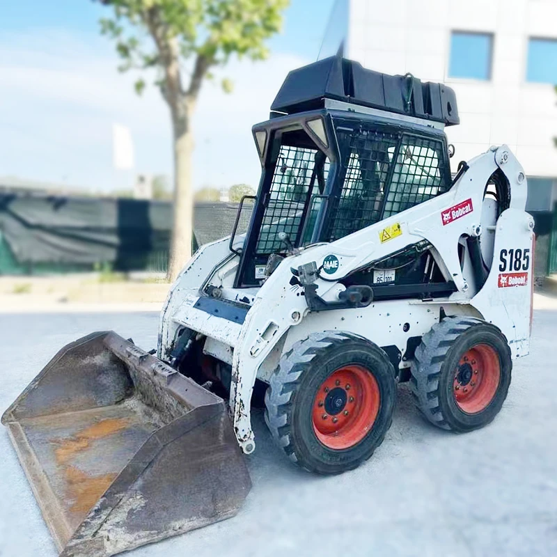 Used Backhoe Loader bob cat skid steer Original Painting