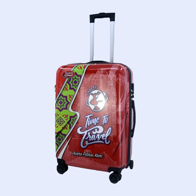 New Stylish Custom Umrah Hajj Designer PC ABS Suitcase Luggage for Travel