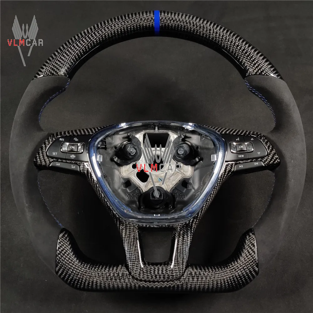 Private custom  carbon fiber steering wheel For VW Golf6/ MK6/Scirocco/Magotan/Polo/Bora