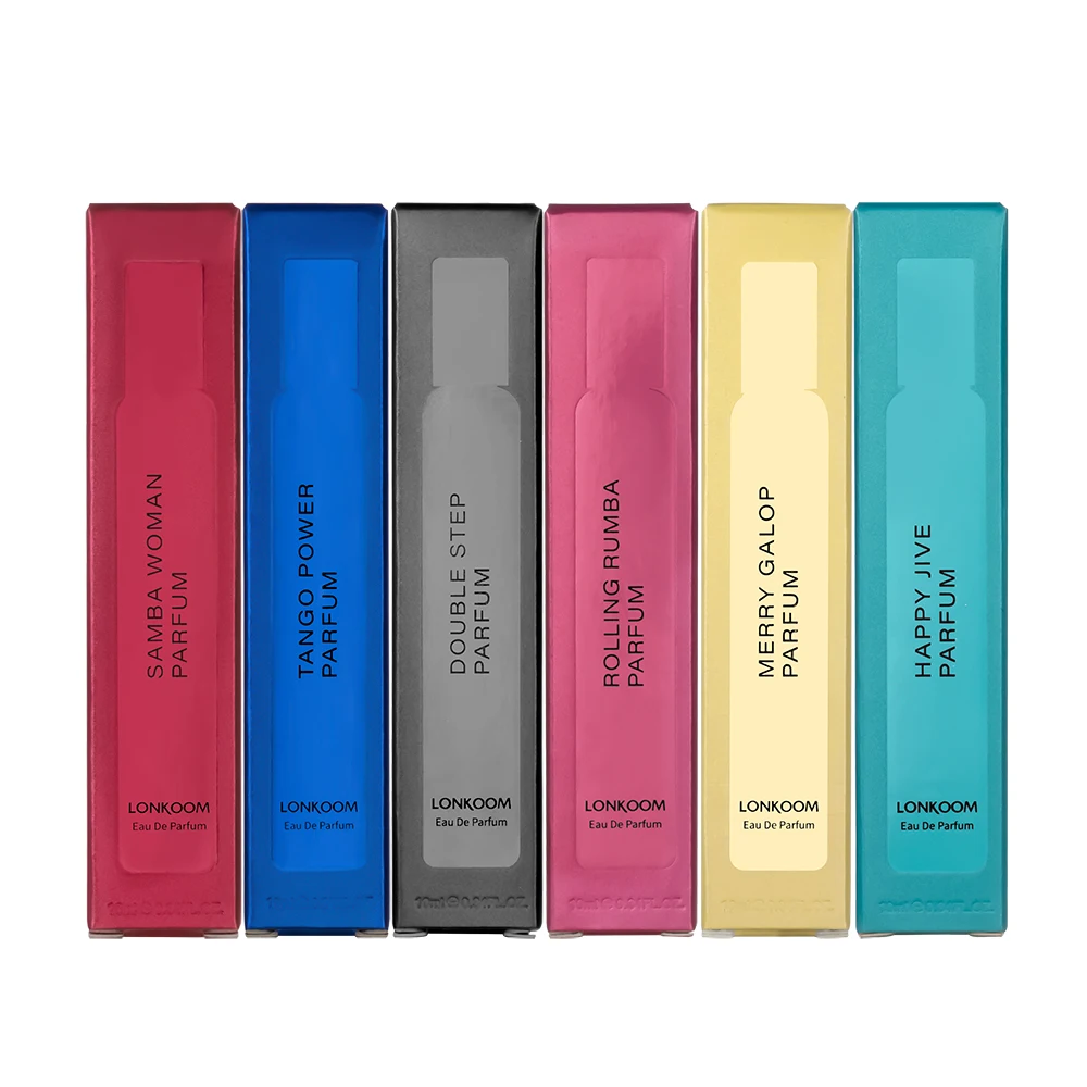 LONKOOM mini pocket perfumes for men & women eau de parfum scent tester support OEM ODM