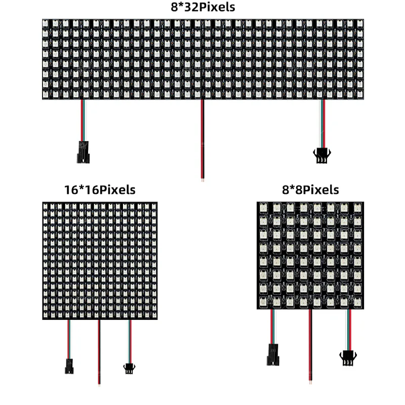 DC5V 16 см * P10/8 32 P10 светодиодная матрица SMD 5050 RGB LED 256 шт. светодиодов/шт с SK6812/шт.