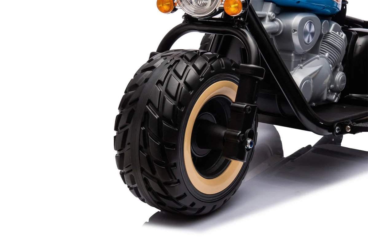 New Item Ride-On Toy for Children Electric Motorcycle Tricycle with Rear Wheel Shock Absorber and Foam Tire for Ages 3-8 Years