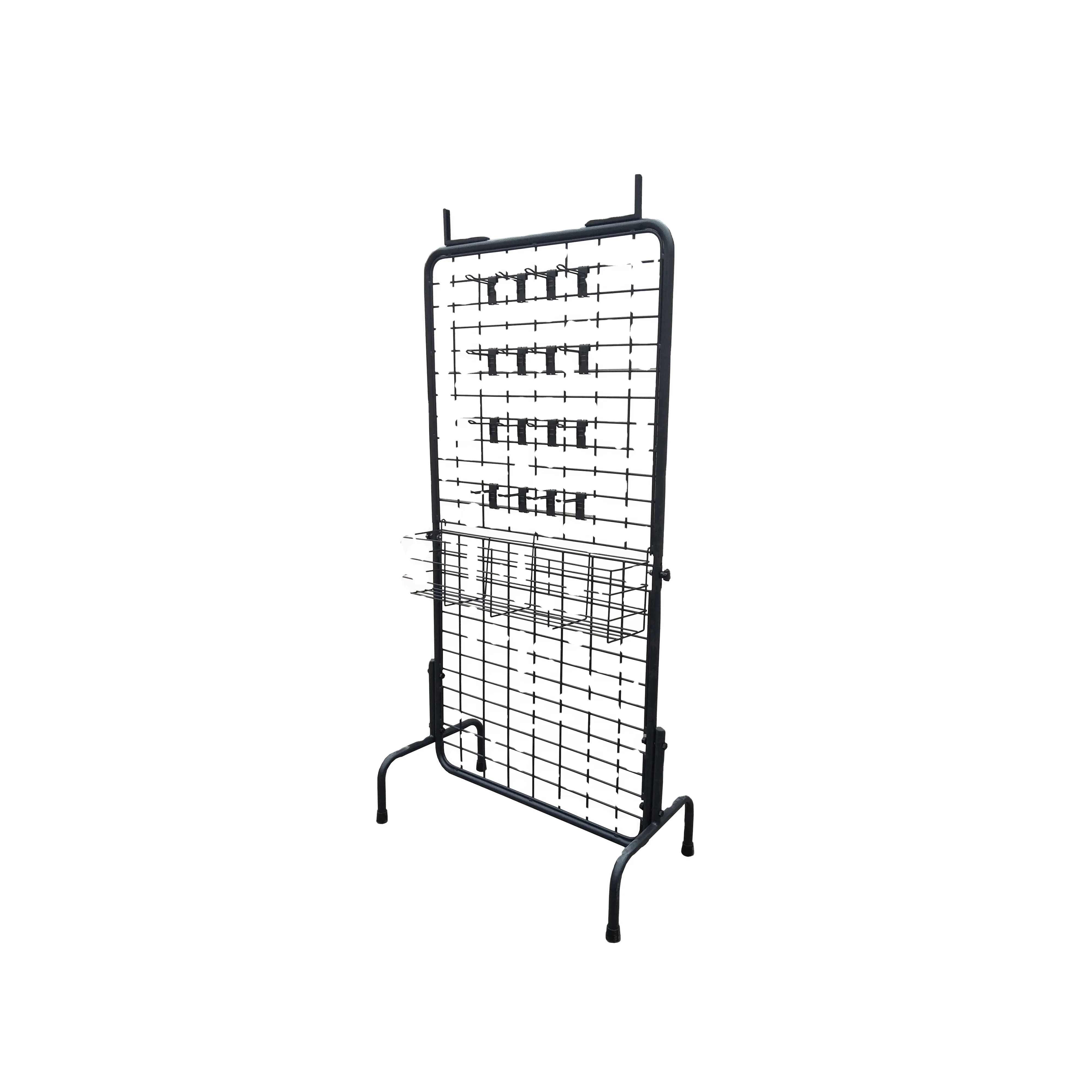 Customize Metal Wire Handbags Display Stand/handbag rack display for retail store