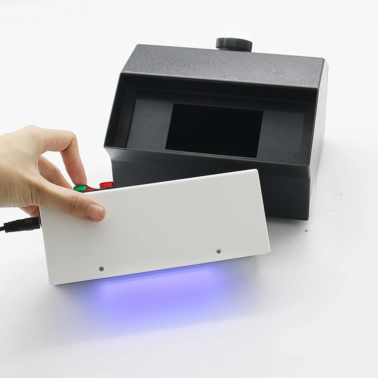 Fable Professional Brand Gem Diamond and Jewelry Desktop Tester Larger Viewer Ultraviolet Light Lamp with Drawer 253.7nm CN;GUA