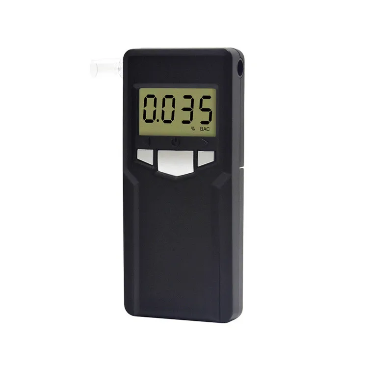High quality Portable digital alcohol breath tester breathalyzer Fuel cell alcohol tester