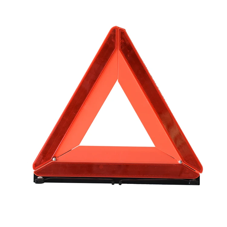Premium Roadway Emergency Tool Led Traffic Safety Triangle Warning Sign